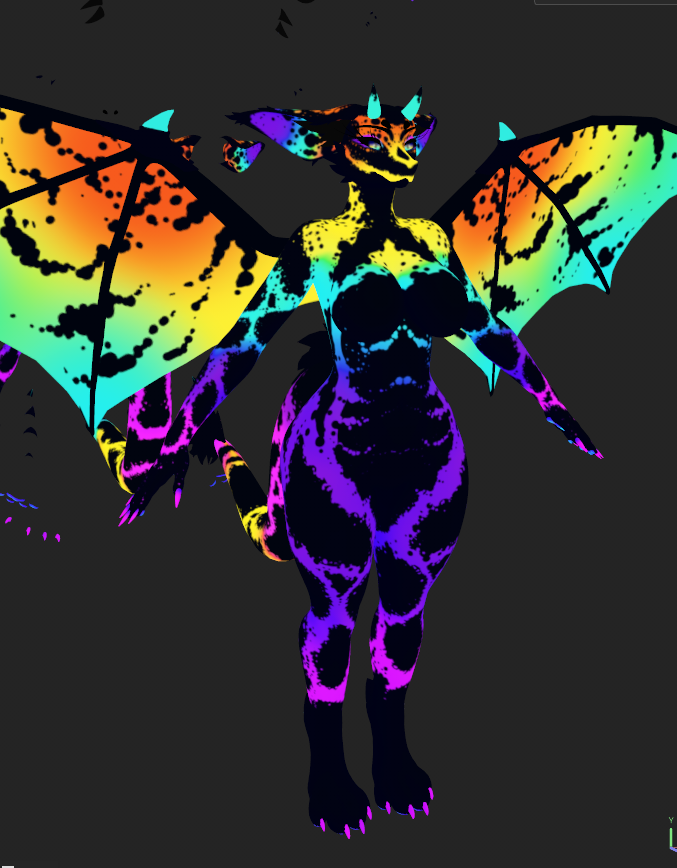 Rainbow Frog Celeste Textures