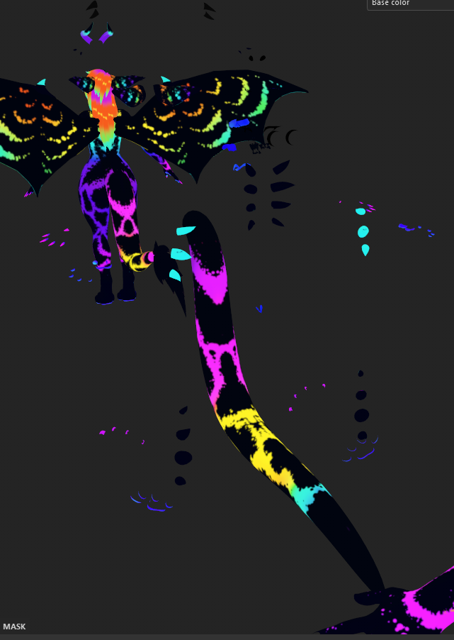 Rainbow Frog Celeste Textures