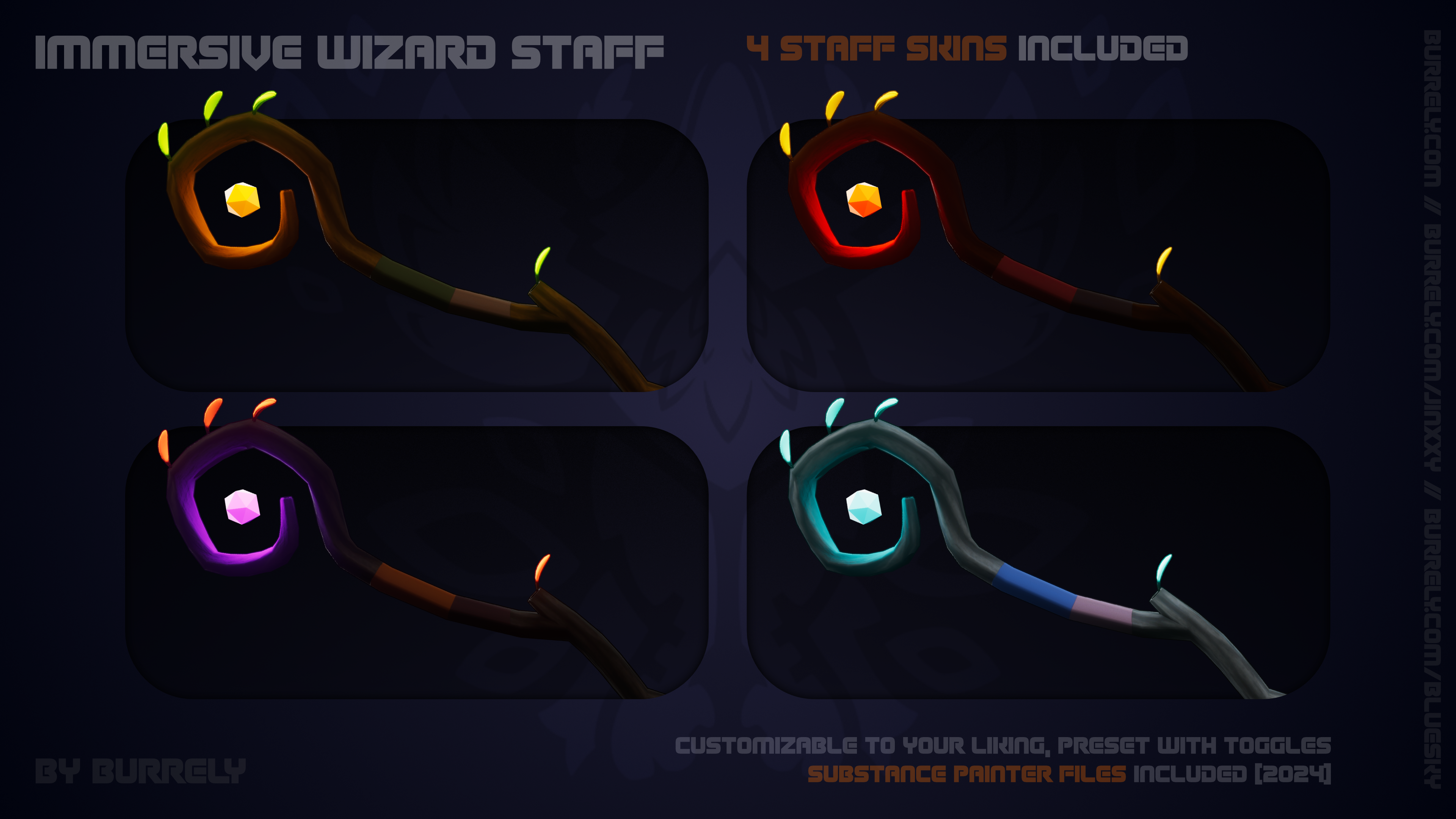 Immersive Wizard Staff