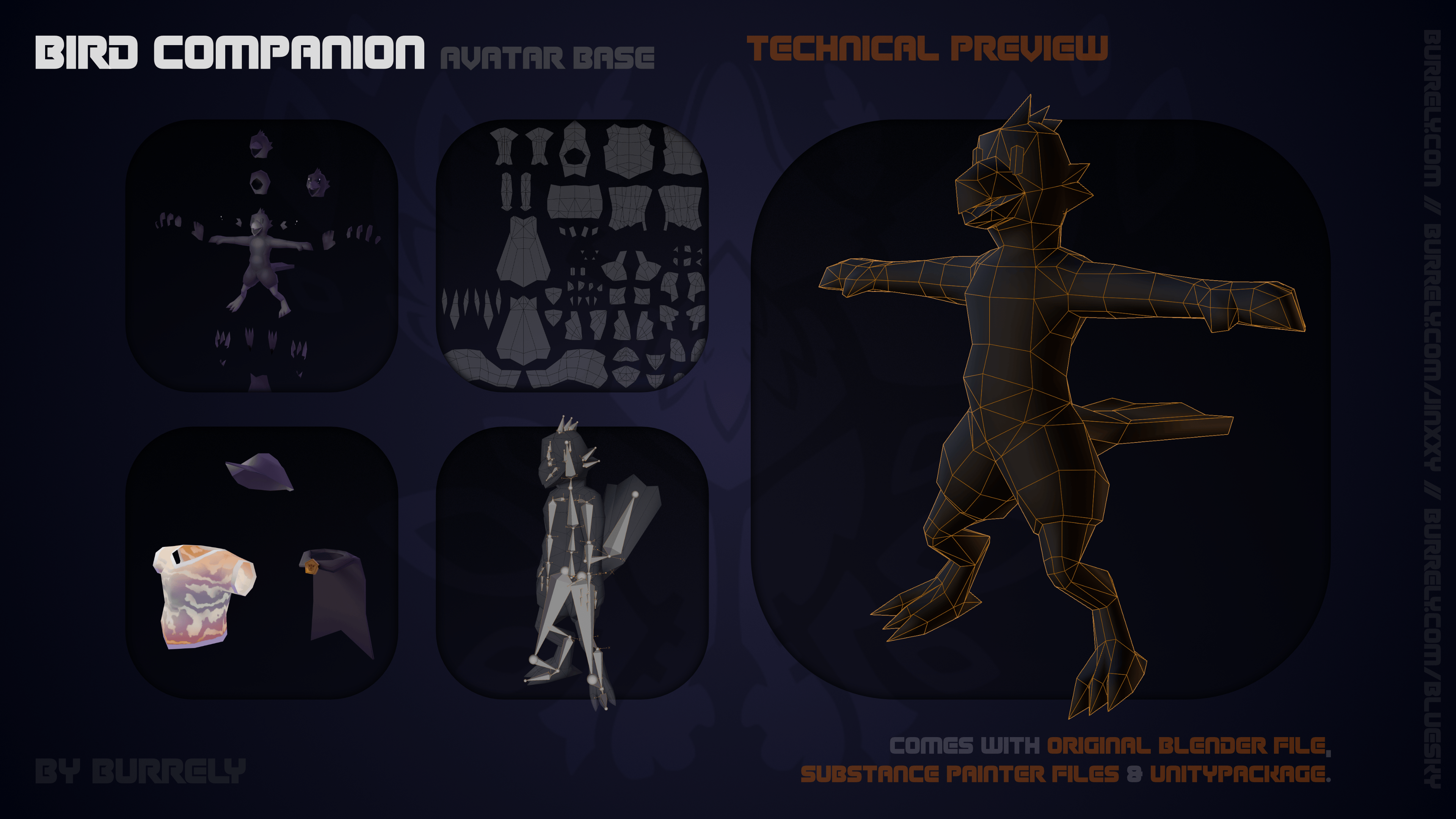 Bird Companion - VRChat Avatar