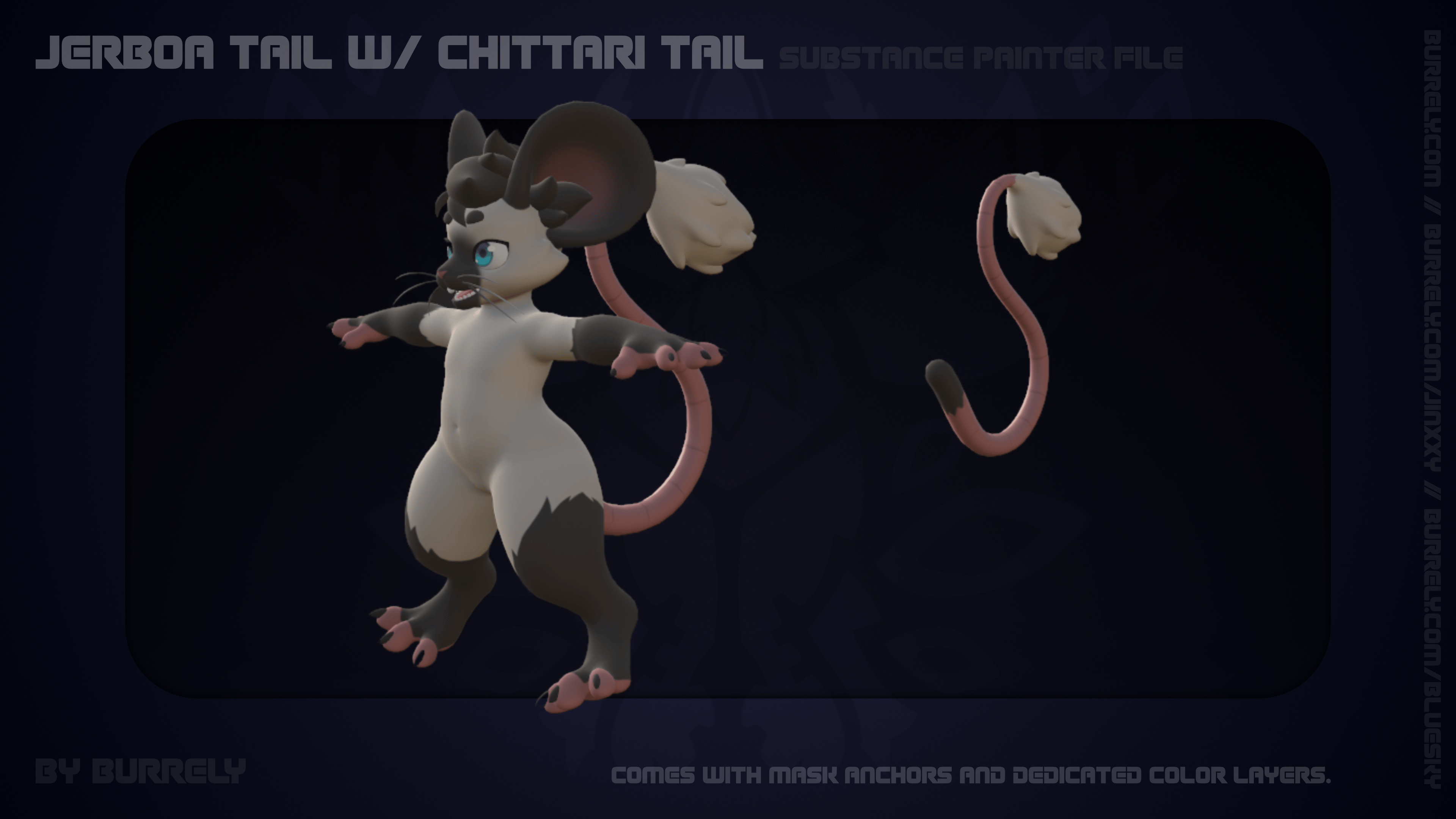 Jerboa Tail - Chittari Substance Painter Files