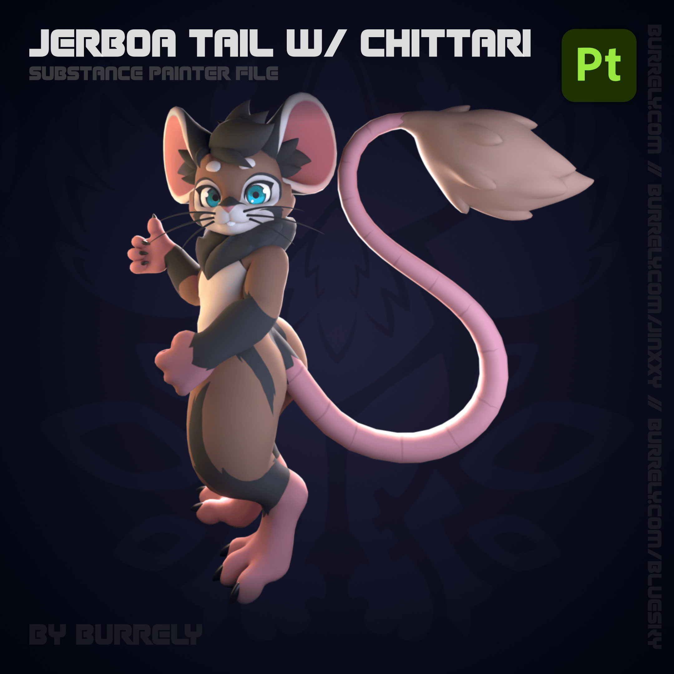 Jerboa Tail - Chittari Substance Painter Files