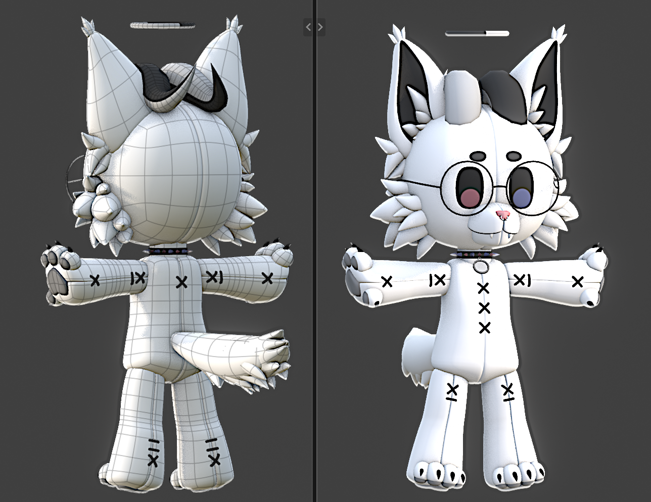 3D Plushie Base
