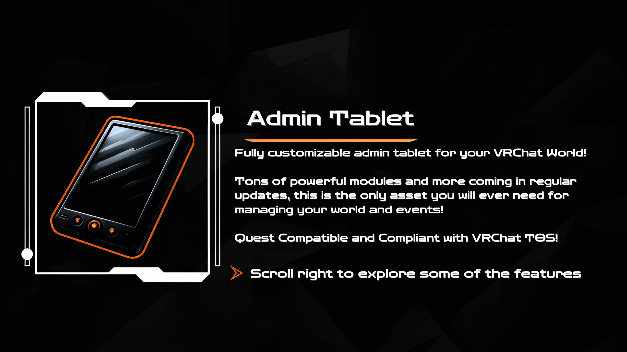 Admin Tablet
