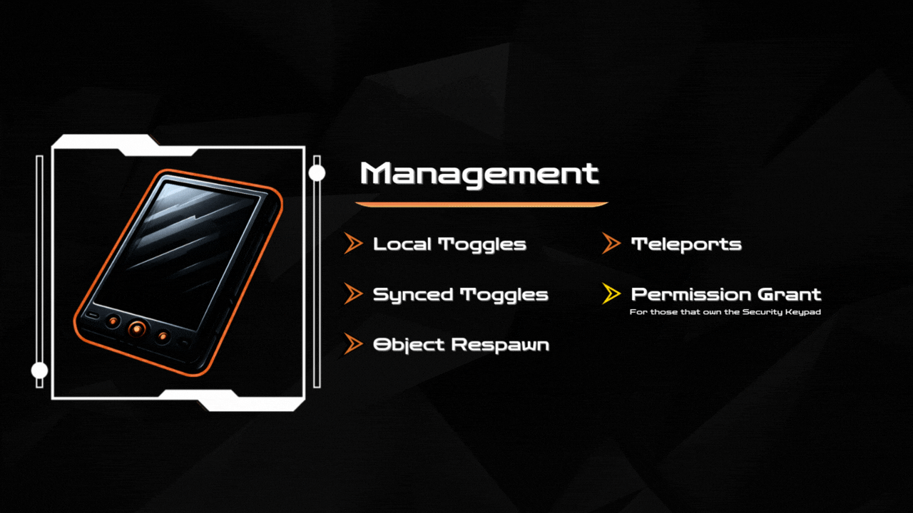 Admin Tablet