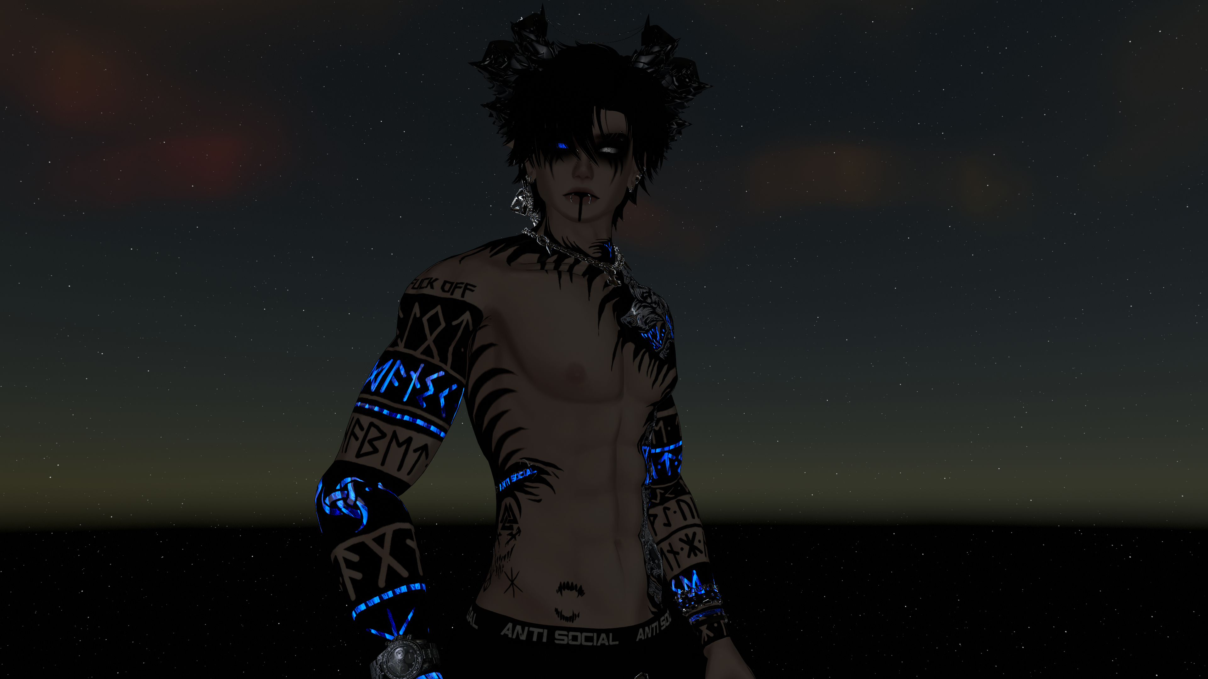 Death Rune tattoo