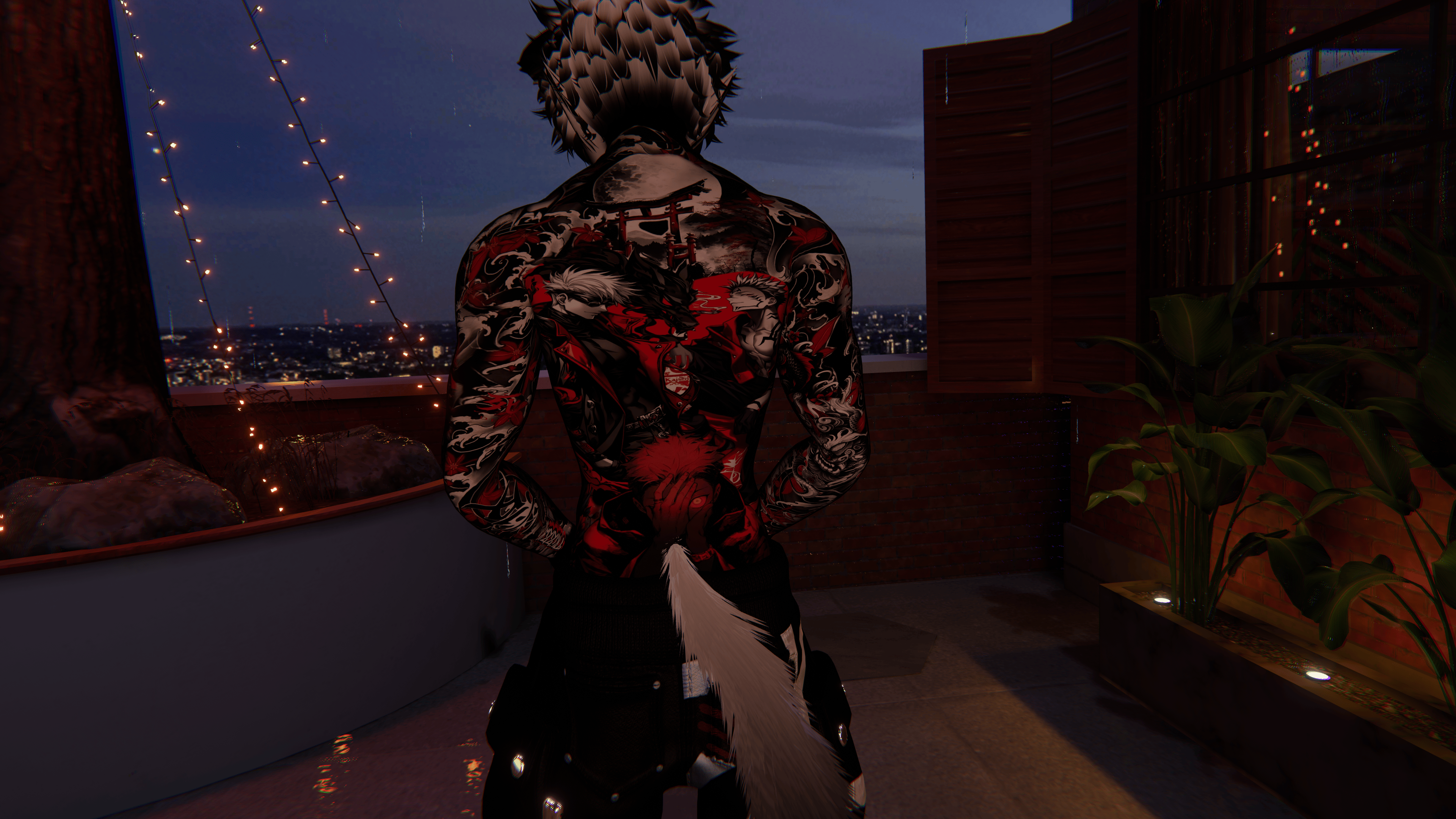 VRBASE MALE FURRY - 02M Tattoos