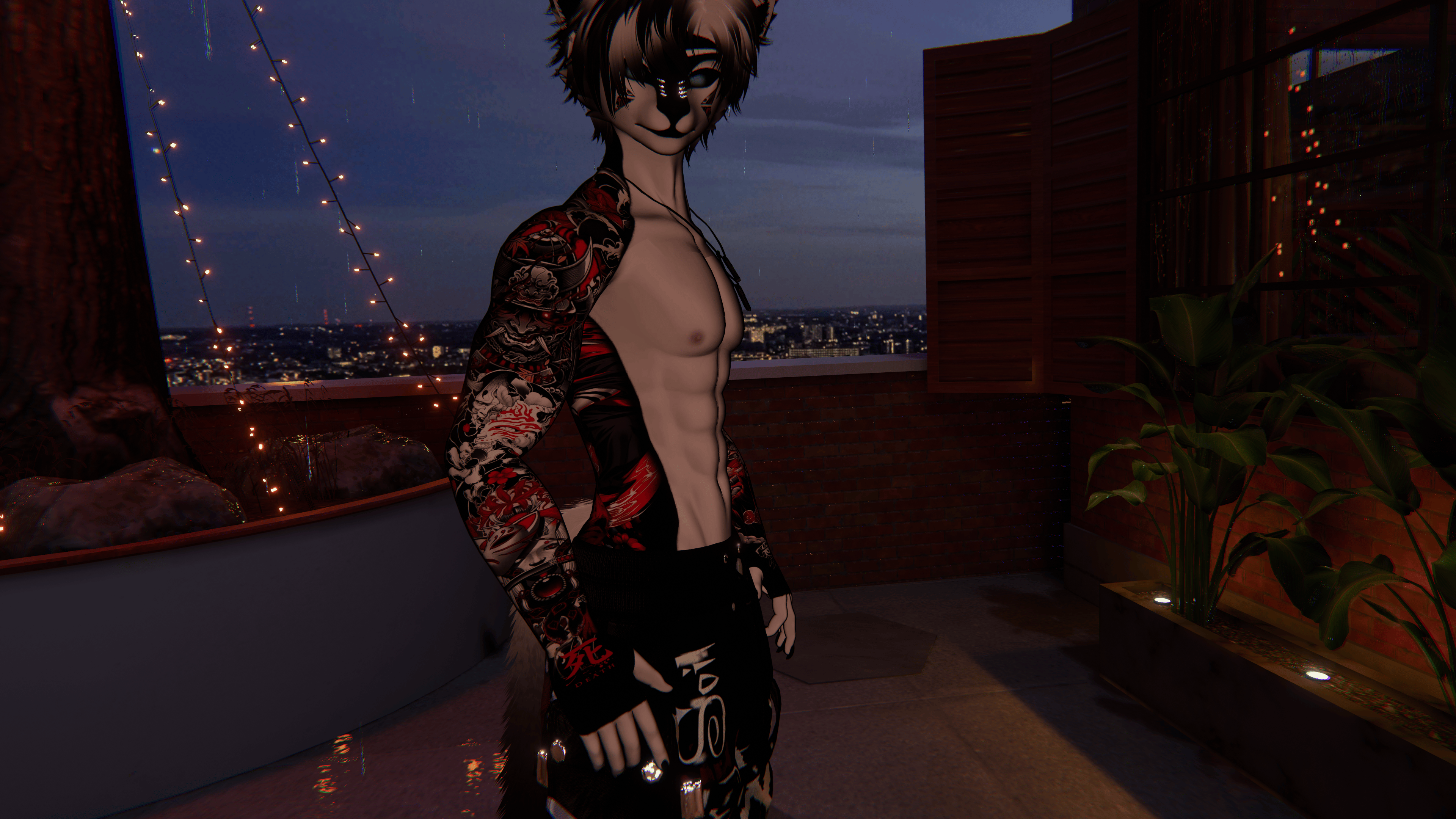 VRBASE MALE FURRY - 02M Tattoos
