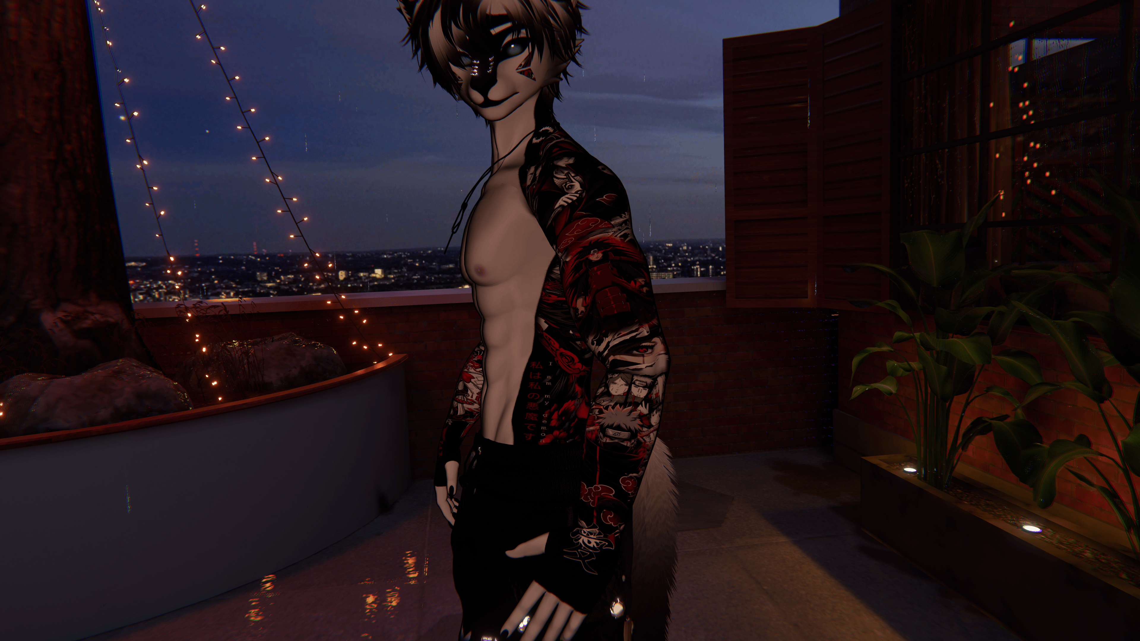 VRBASE MALE FURRY - 02M Tattoos