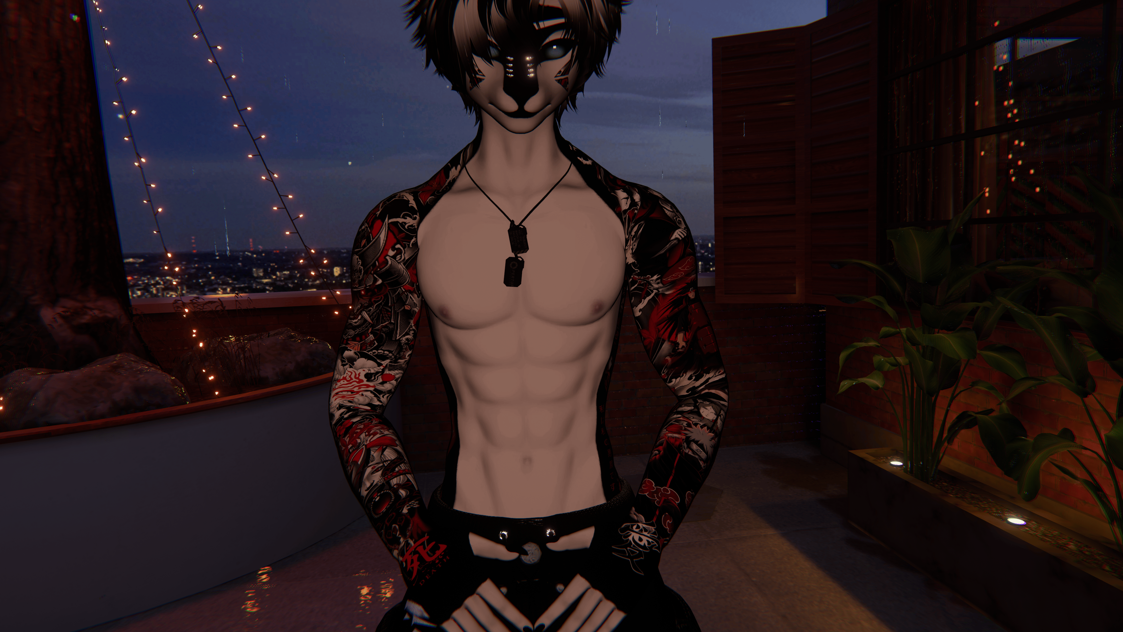 VRBASE MALE FURRY - 02M Tattoos
