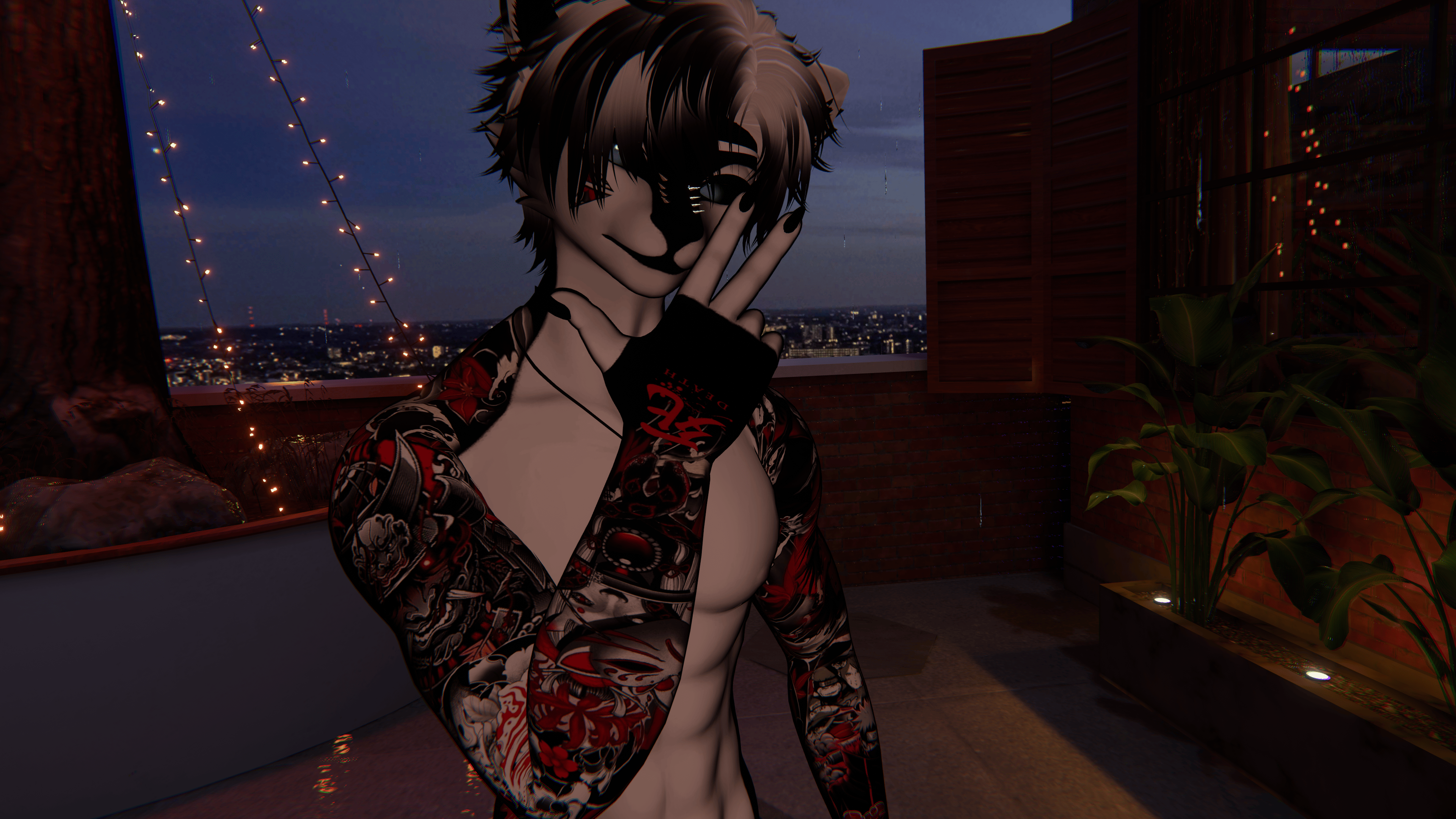 VRBASE MALE FURRY - 02M Tattoos