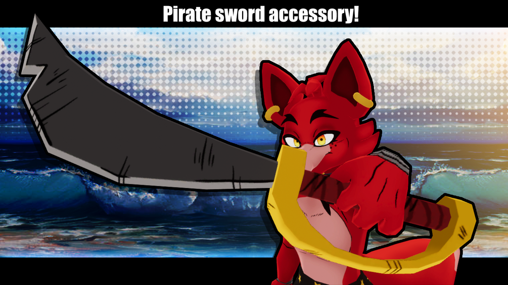Stylized Pirate Fox