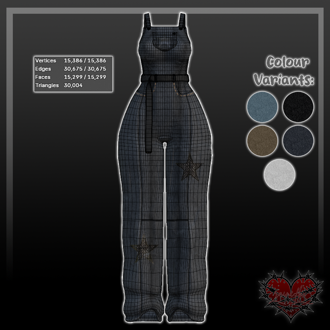 "Stargirl" Overalls