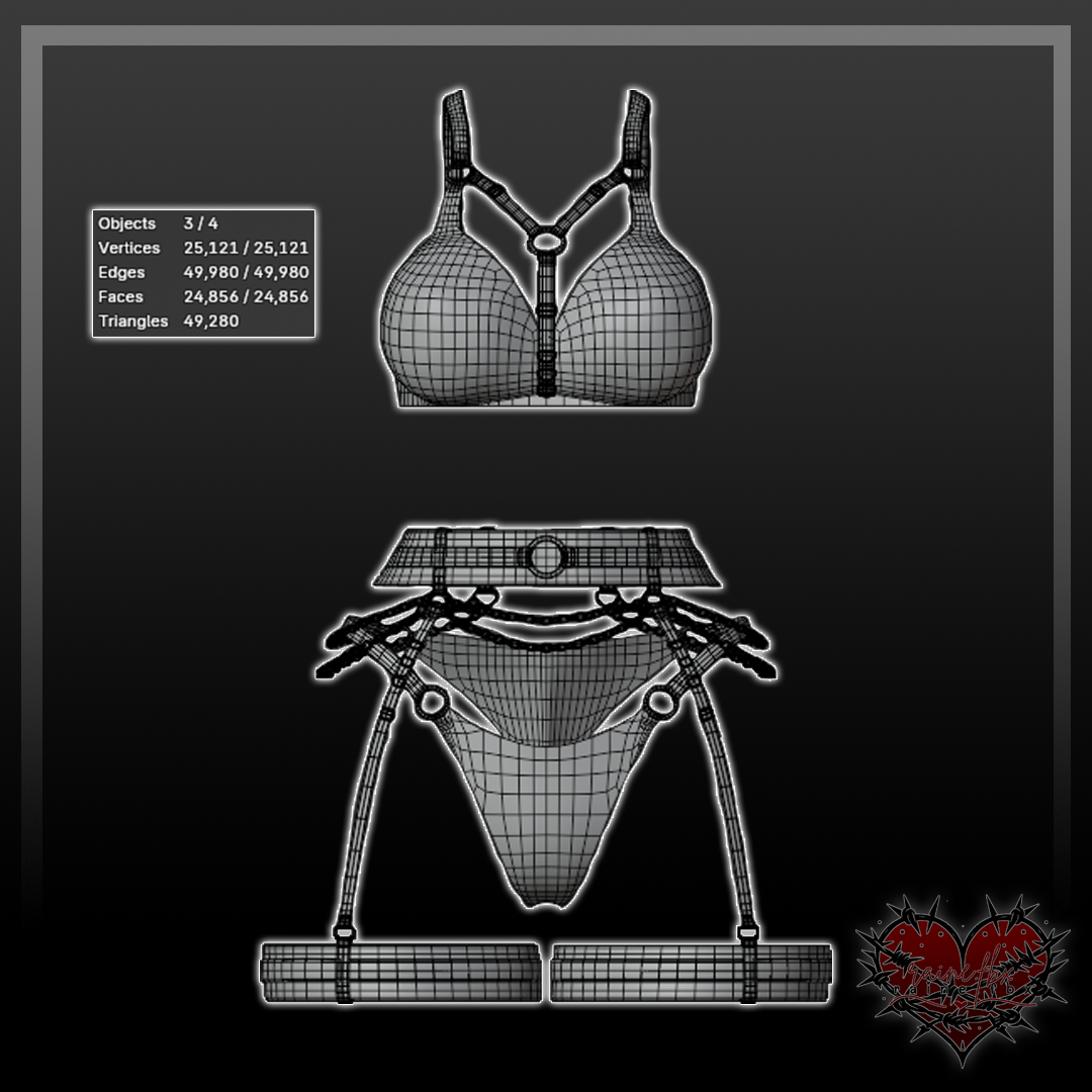 "Bound in Chains" Lingere Set
