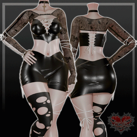 Laced Up Set