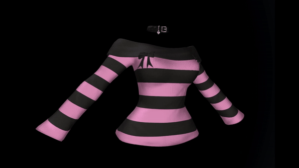 ♡ SWEATER&CHOKER; SET (EGIRL, VENUS RIGGED)