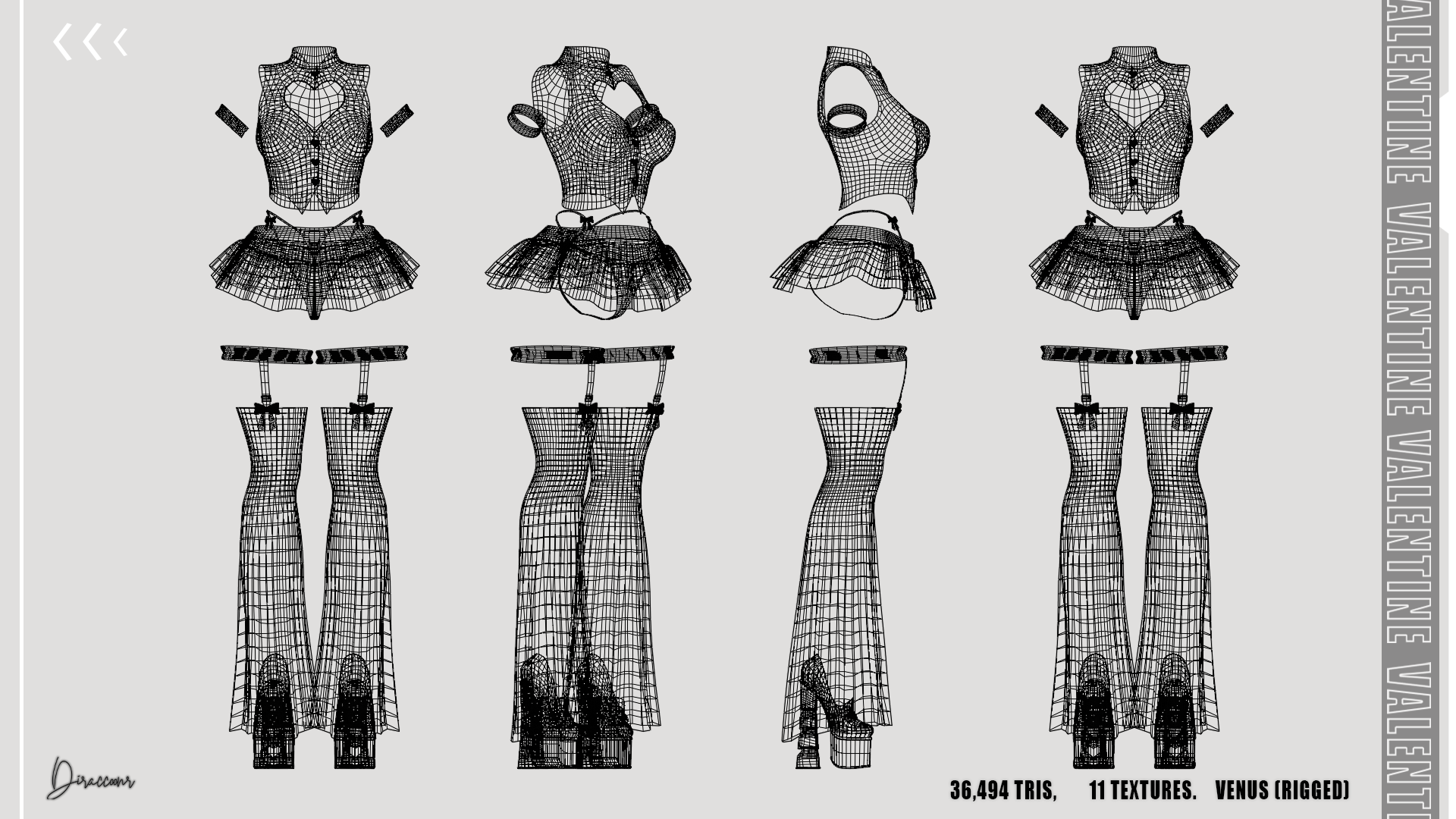 ♡ VALENTINE SET (VENUS RIGGED)