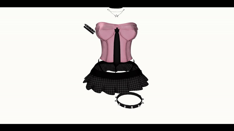 ♡ Corset Set (Venus Rigged)