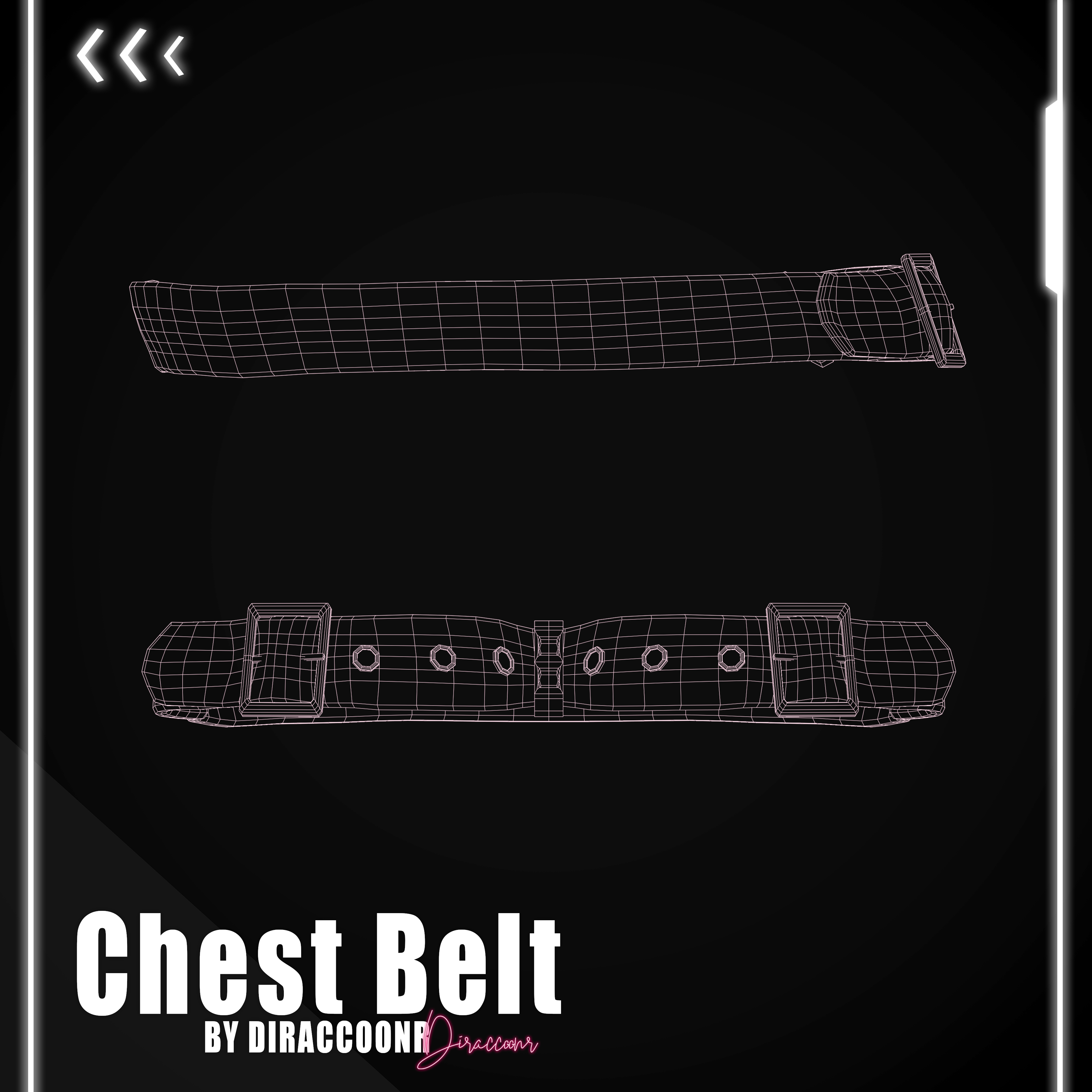 ♡ Chest Belt (E-girl Rigged)