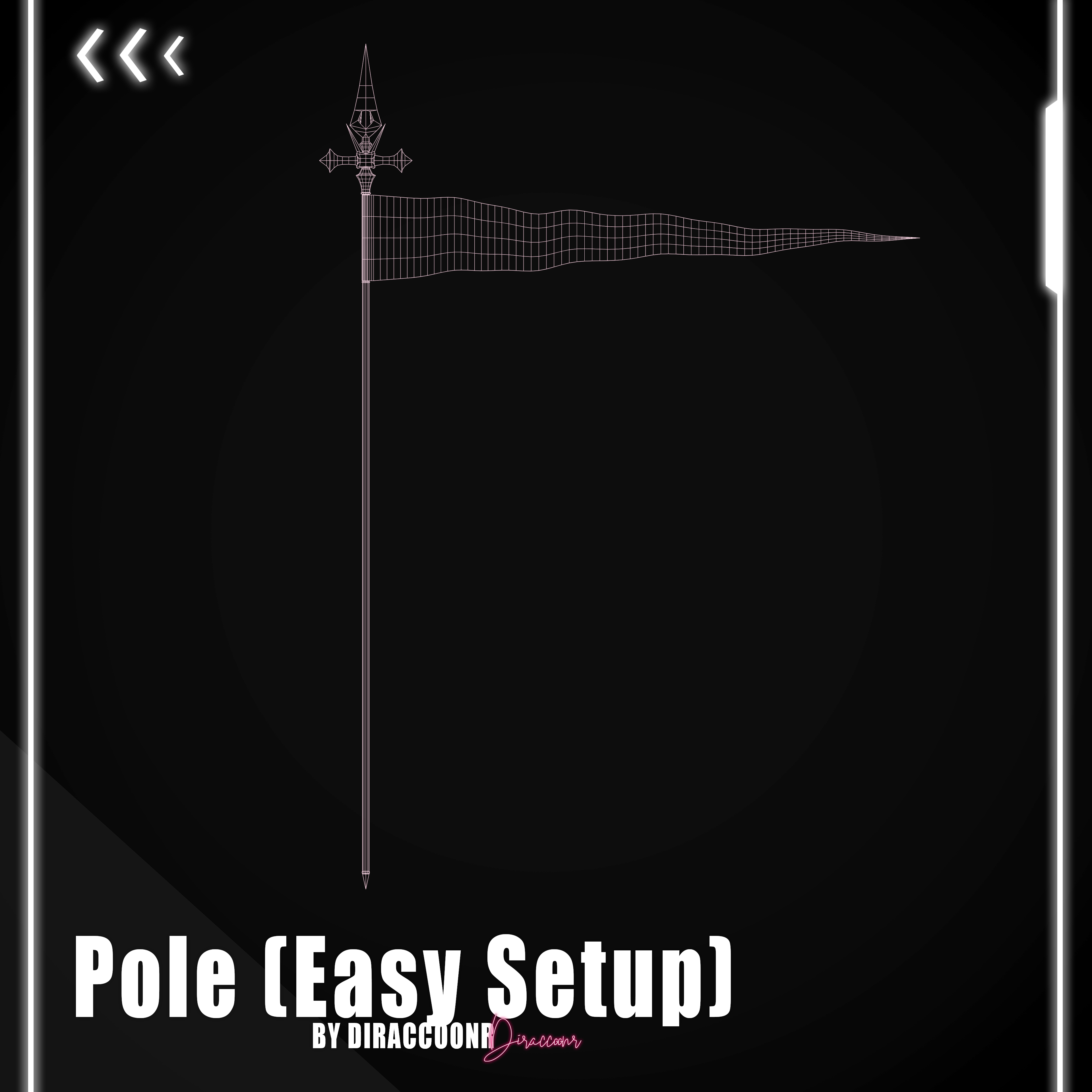 ♡ Flag Pole (Easy Setup)