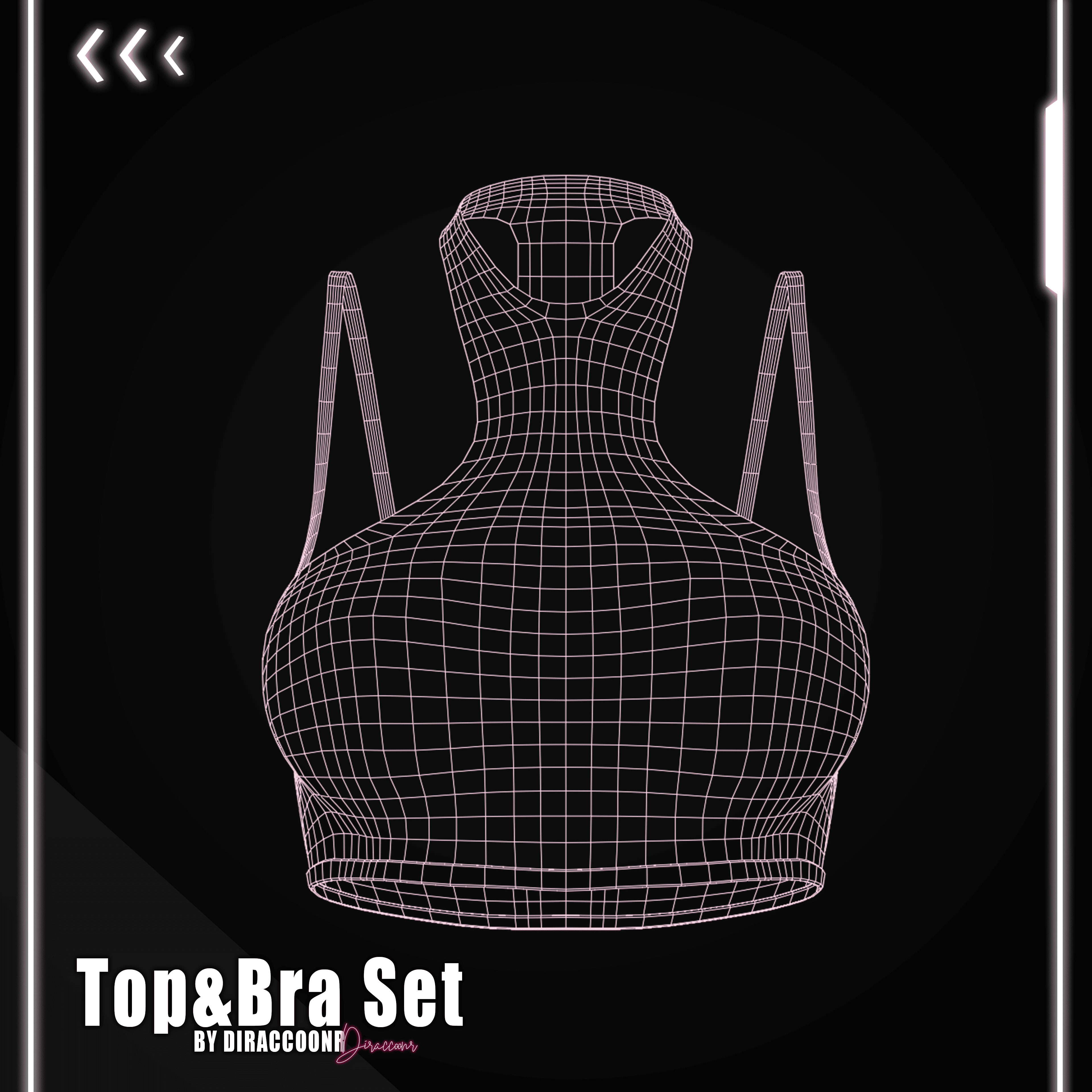 ♡ Top&Bra; Set