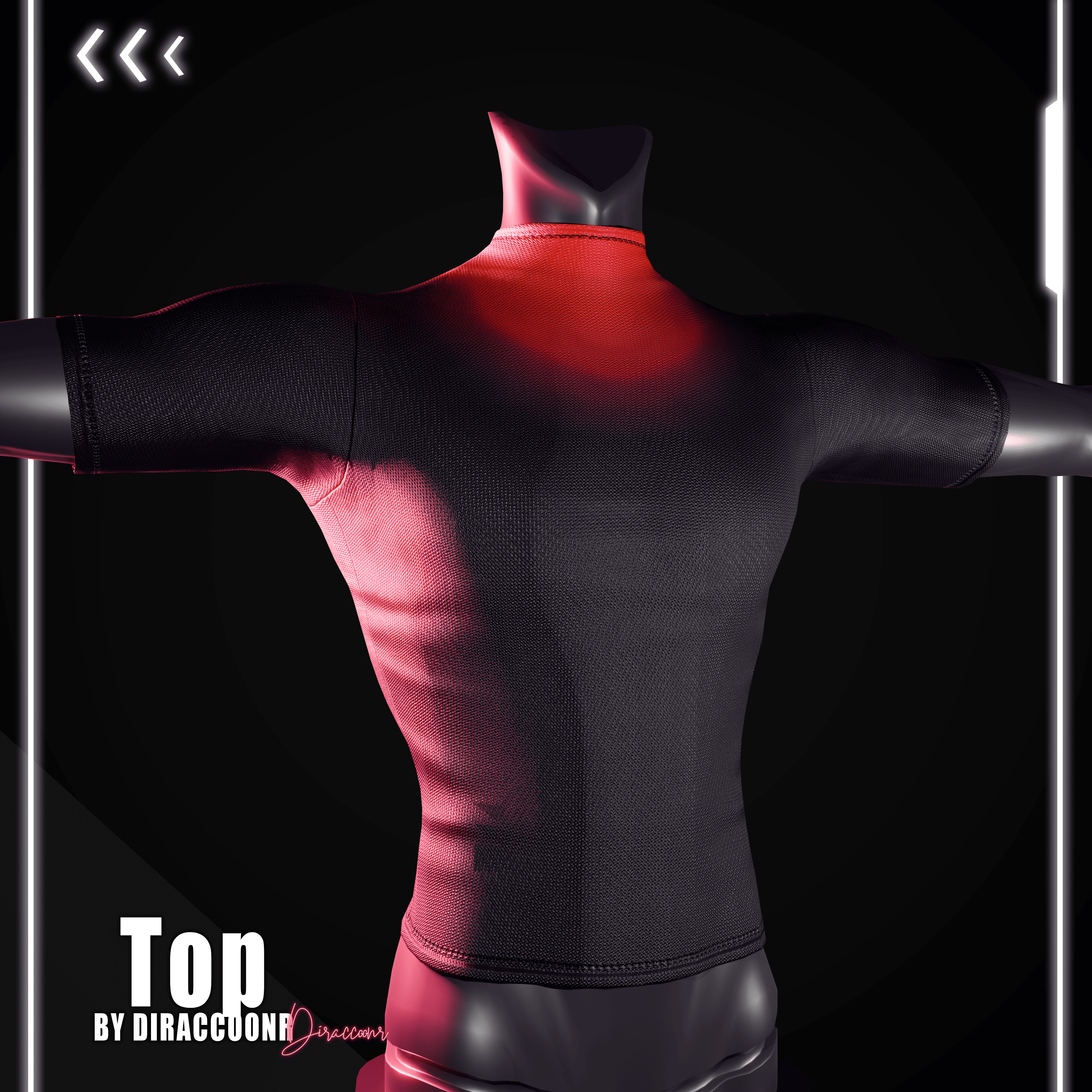 ♡ Top ( Fitted E-Boy )