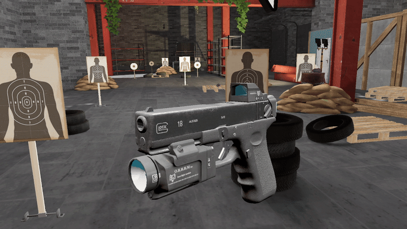 Orze's Glock 18 v1.2 (VRChat SDK 3.0) Quest support!