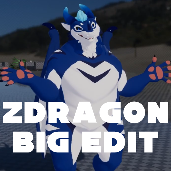 ZDragon Friendly Shaped Edit [VRCHAT/Resonite]