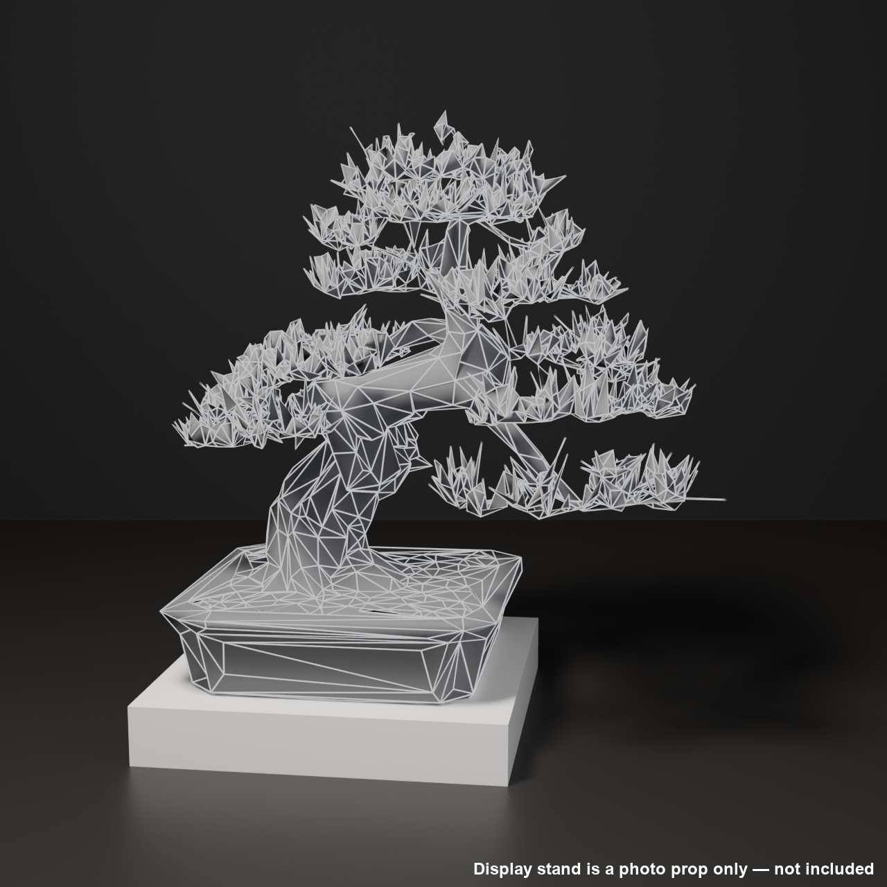 Japanese Bonsai - Black Pine with Crouching-Dragon (Garyu) Trunk | VRChat World Prop