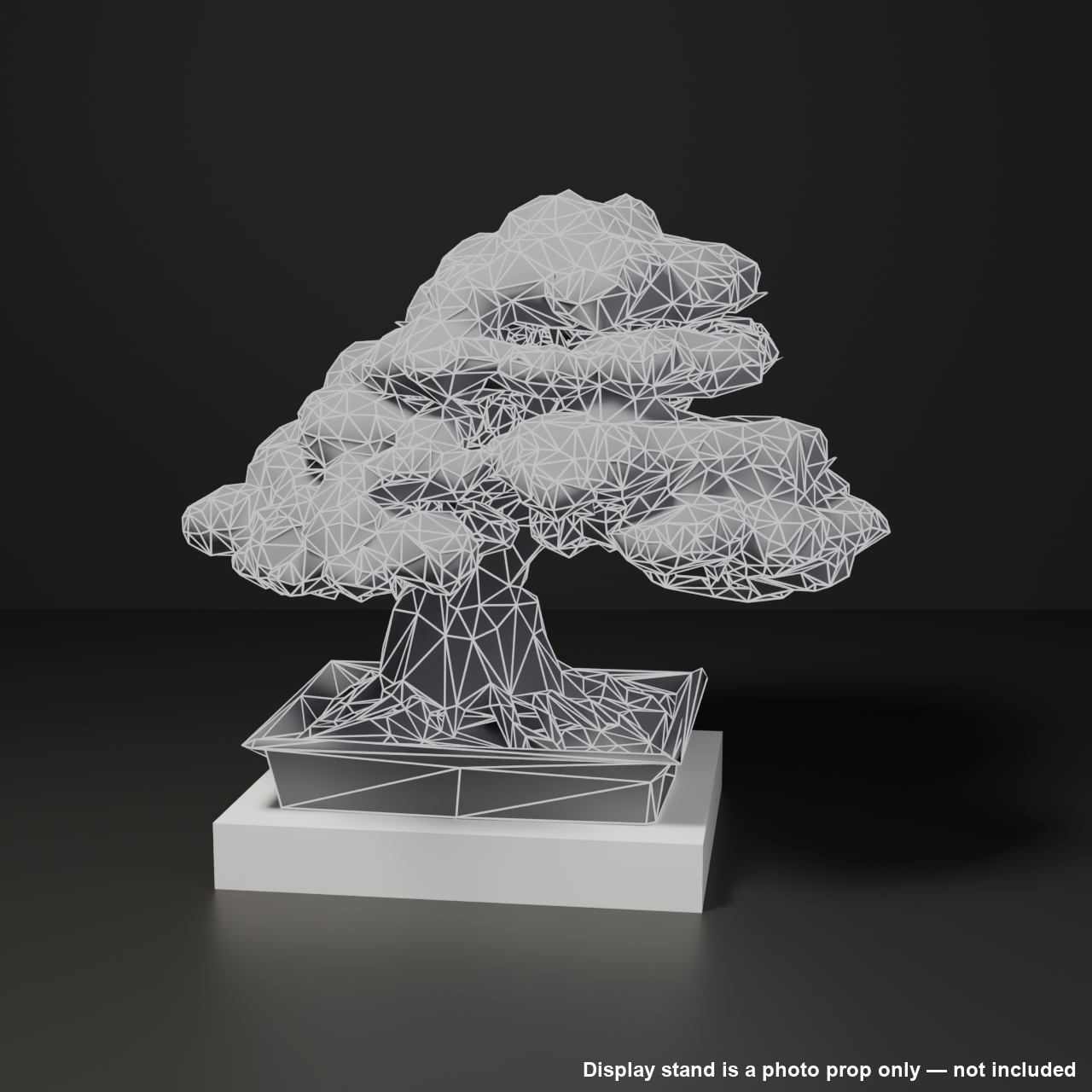 Japanese Bonsai - Black Pine in Curved-Trunk (Moyogi) Style | VRChat World Prop