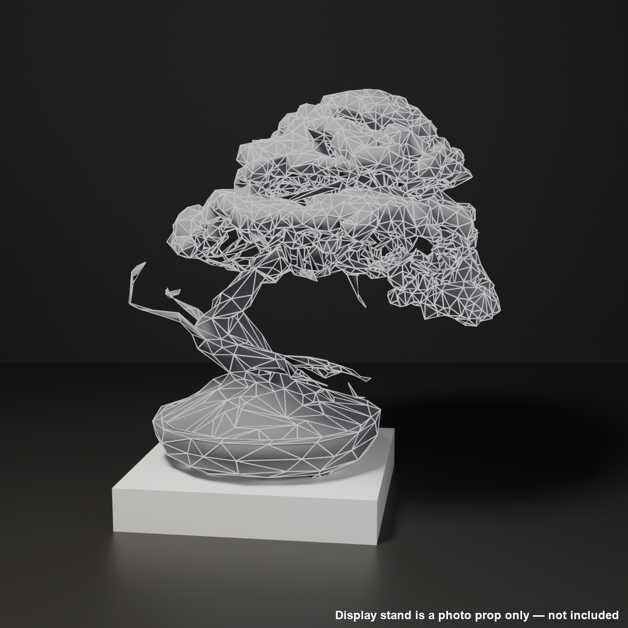 Japanese Bonsai - Shinpaku Juniper with Exposed Roots and Deadwood (Neagari + Shari) | VRChat World Prop
