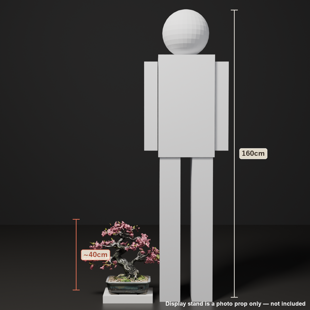 Japanese Bonsai - Cherry Blossom Tree with Layered Double Blooms (Hanagumo) | VRChat World Prop