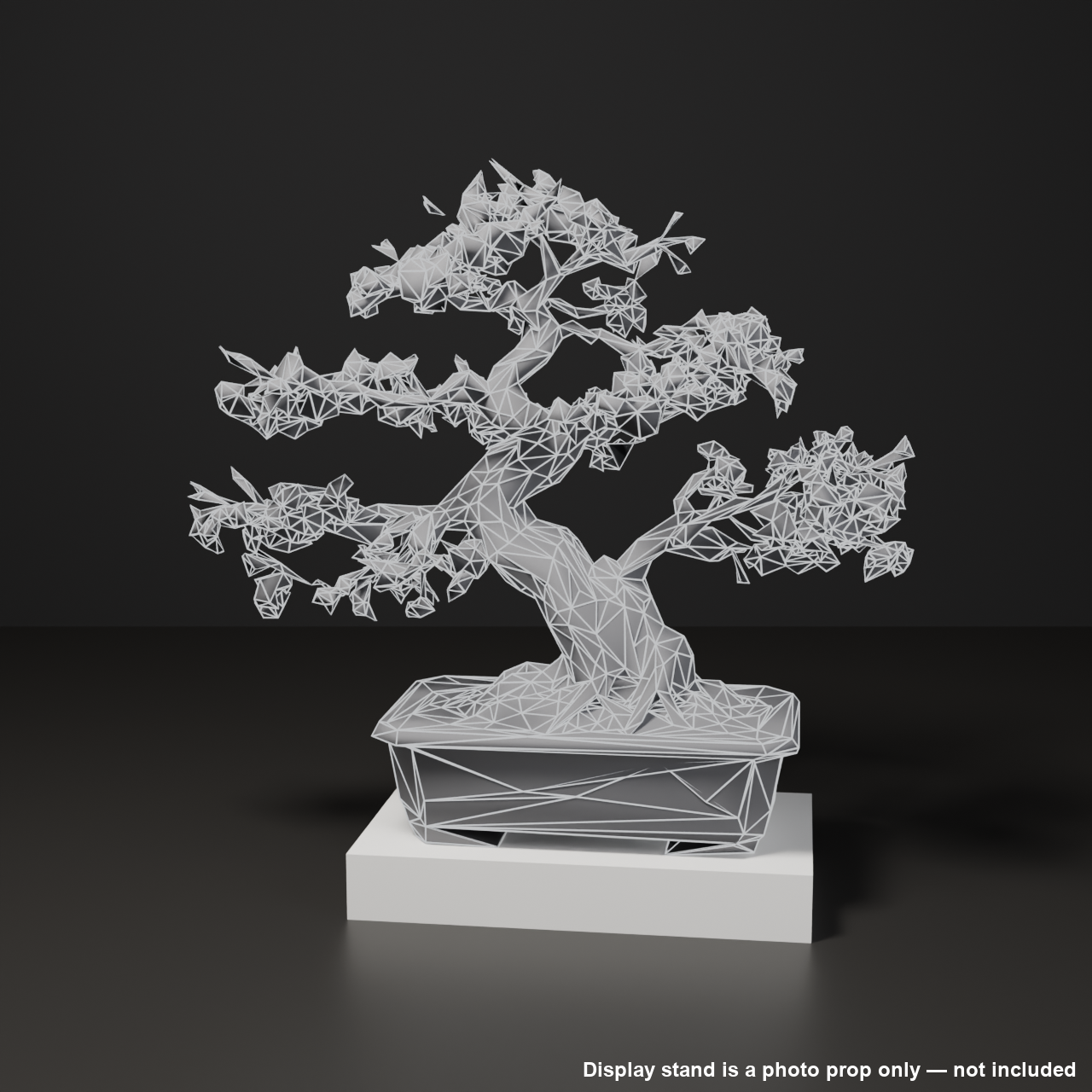 Japanese Bonsai - Cherry Blossom Tree with Layered Double Blooms (Hanagumo) | VRChat World Prop
