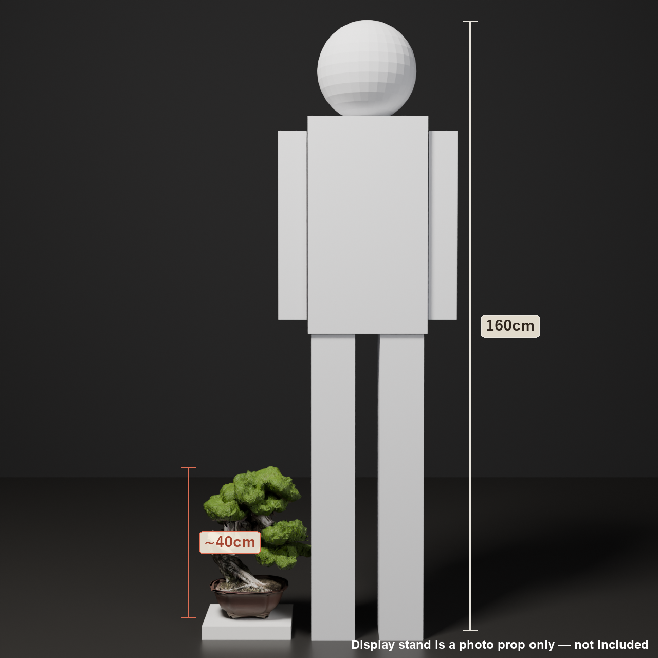 Japanese Bonsai - Black Pine with White Deadwood Branch (Setsurei) | VRChat World Prop