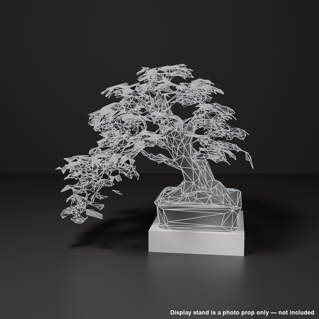 Japanese Bonsai - Japanese Maple with Golden Late-Autumn Foliage (Kinun) | VRChat World Prop