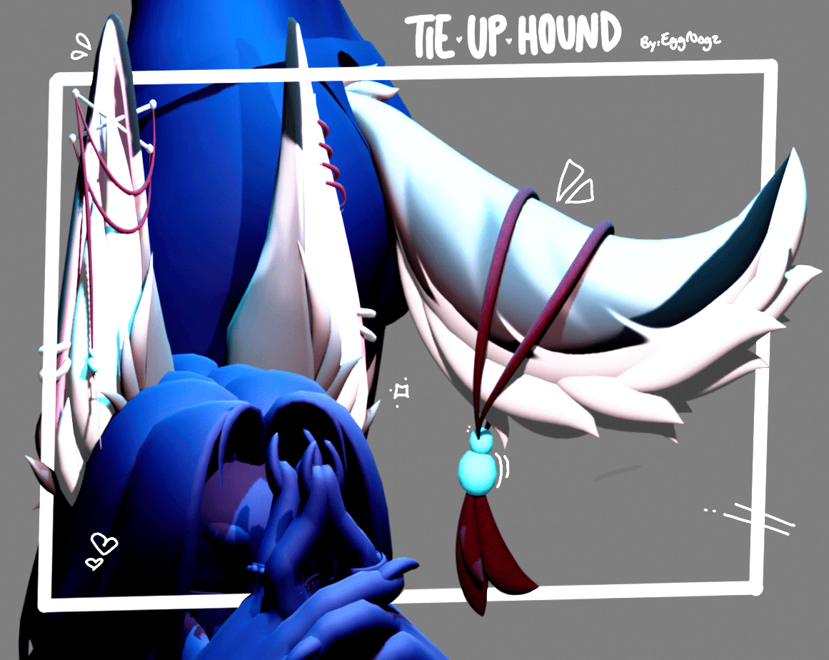 Tied Up Hound