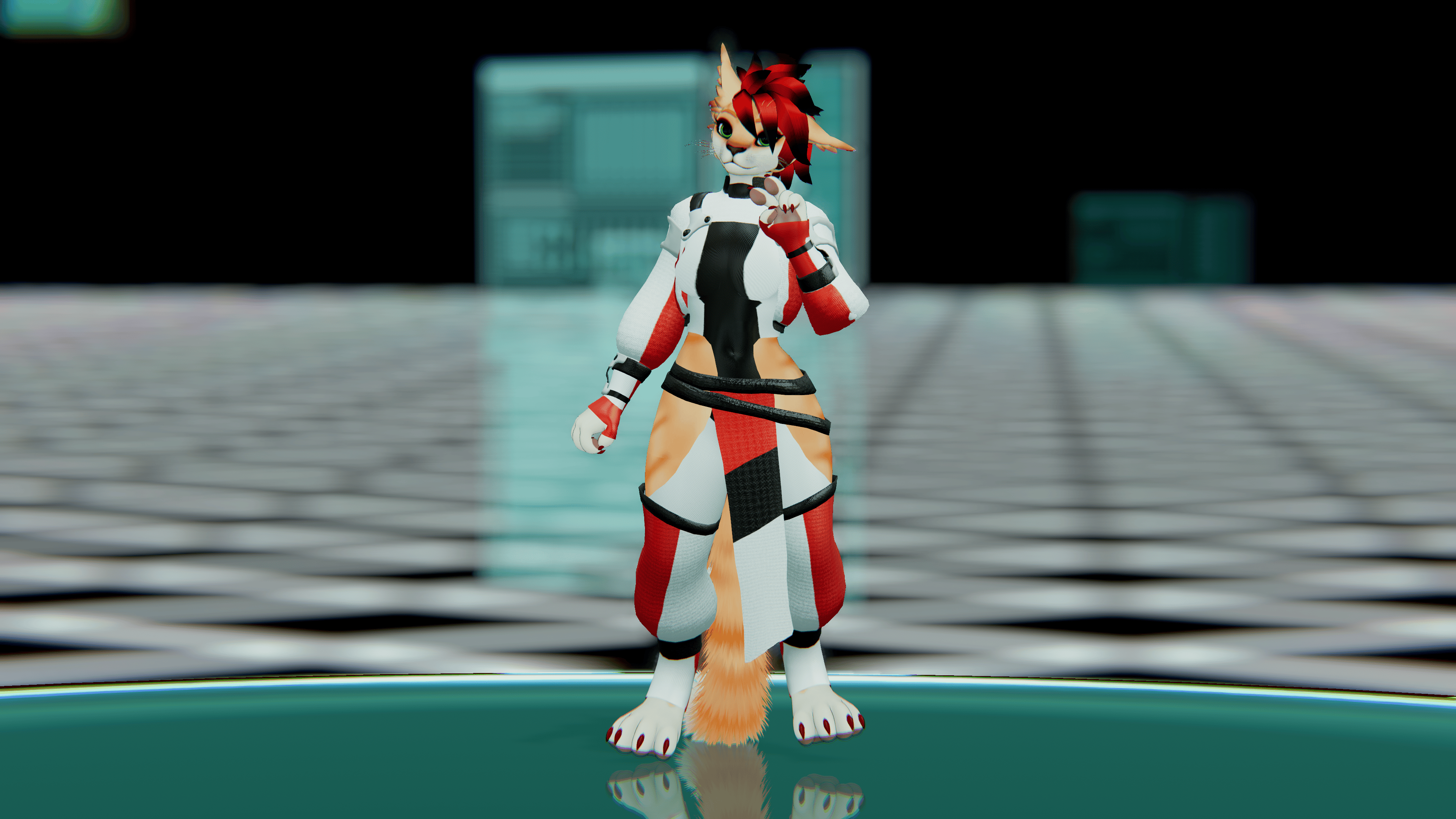Futuristic Outfit - Winterpaw Feline