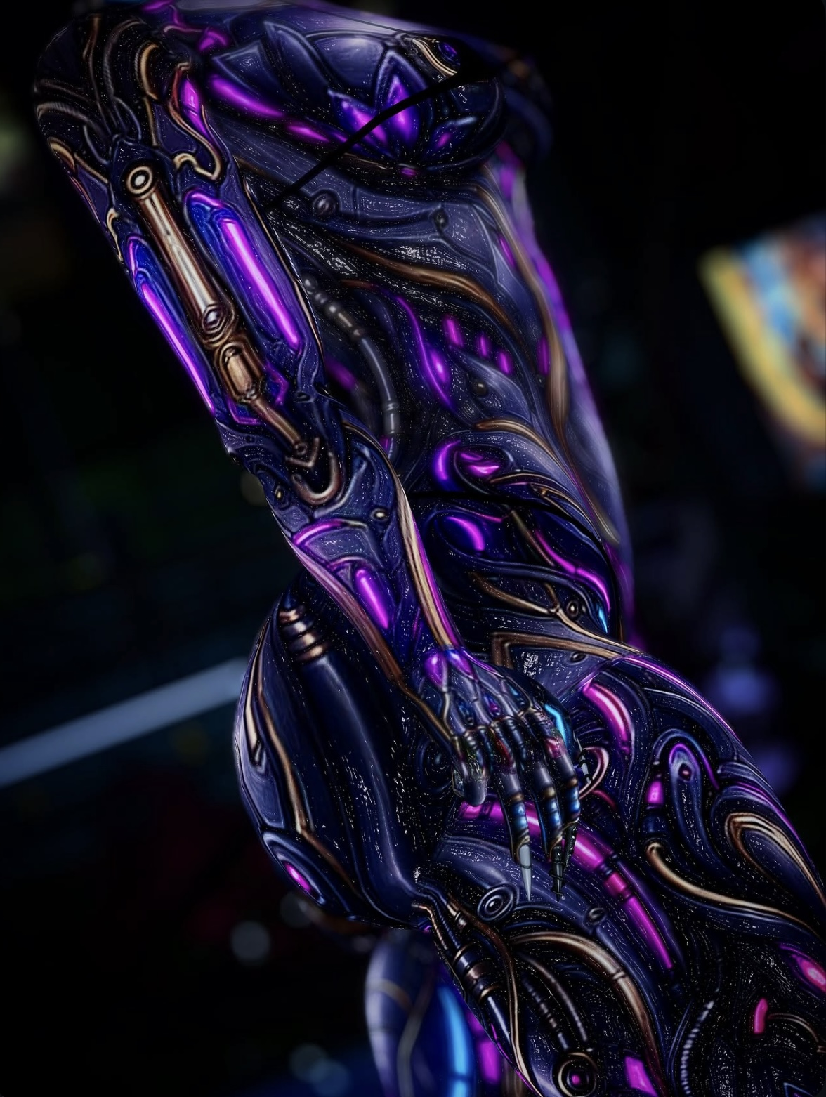 BIOMECANICH PURPLE / E - GIRL BASE