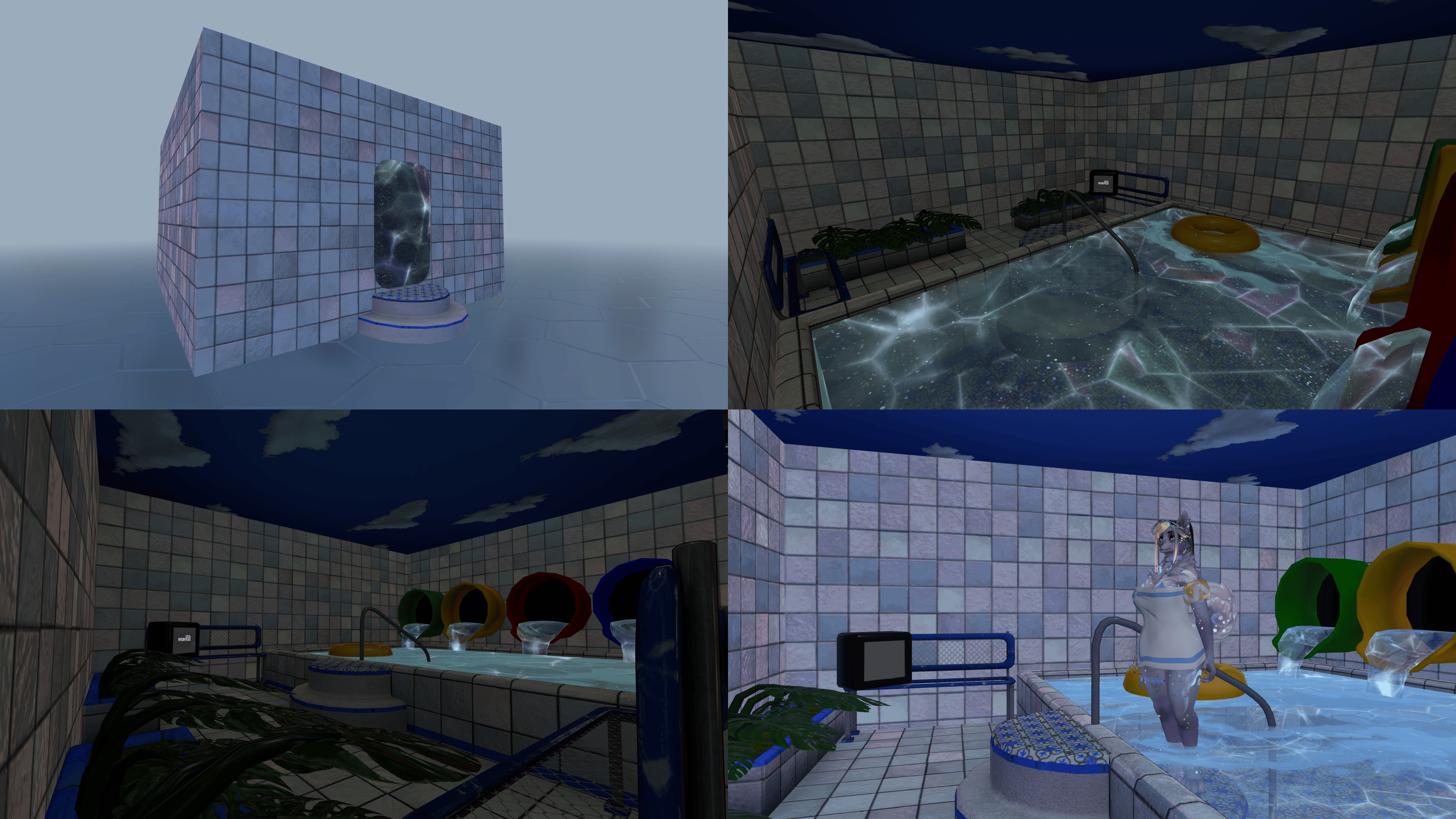 Liminal Pool Cube | World Drop