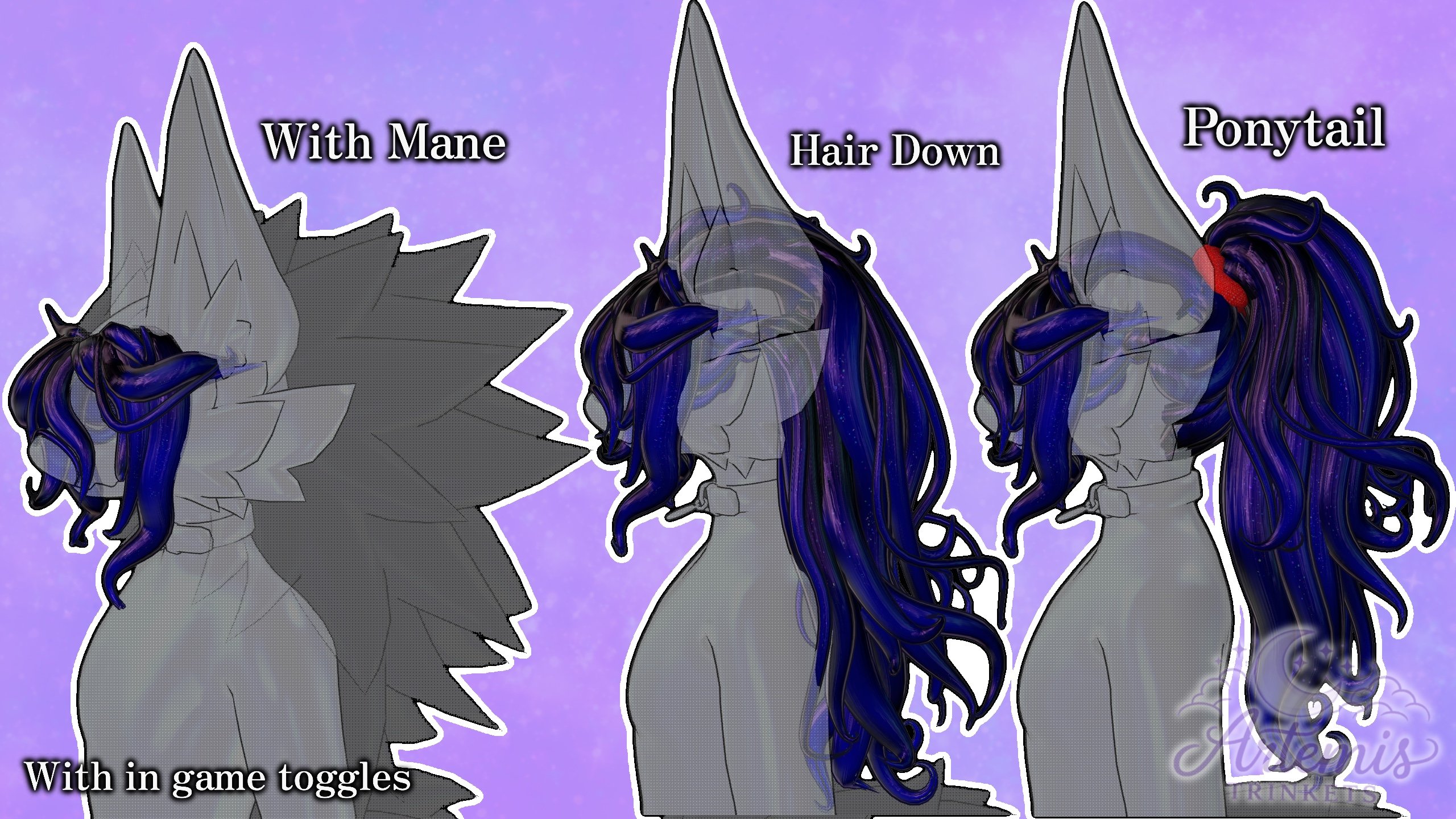 Messy Hair - Novabeast
