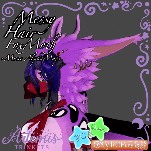 Messy Hair - FoxMoth