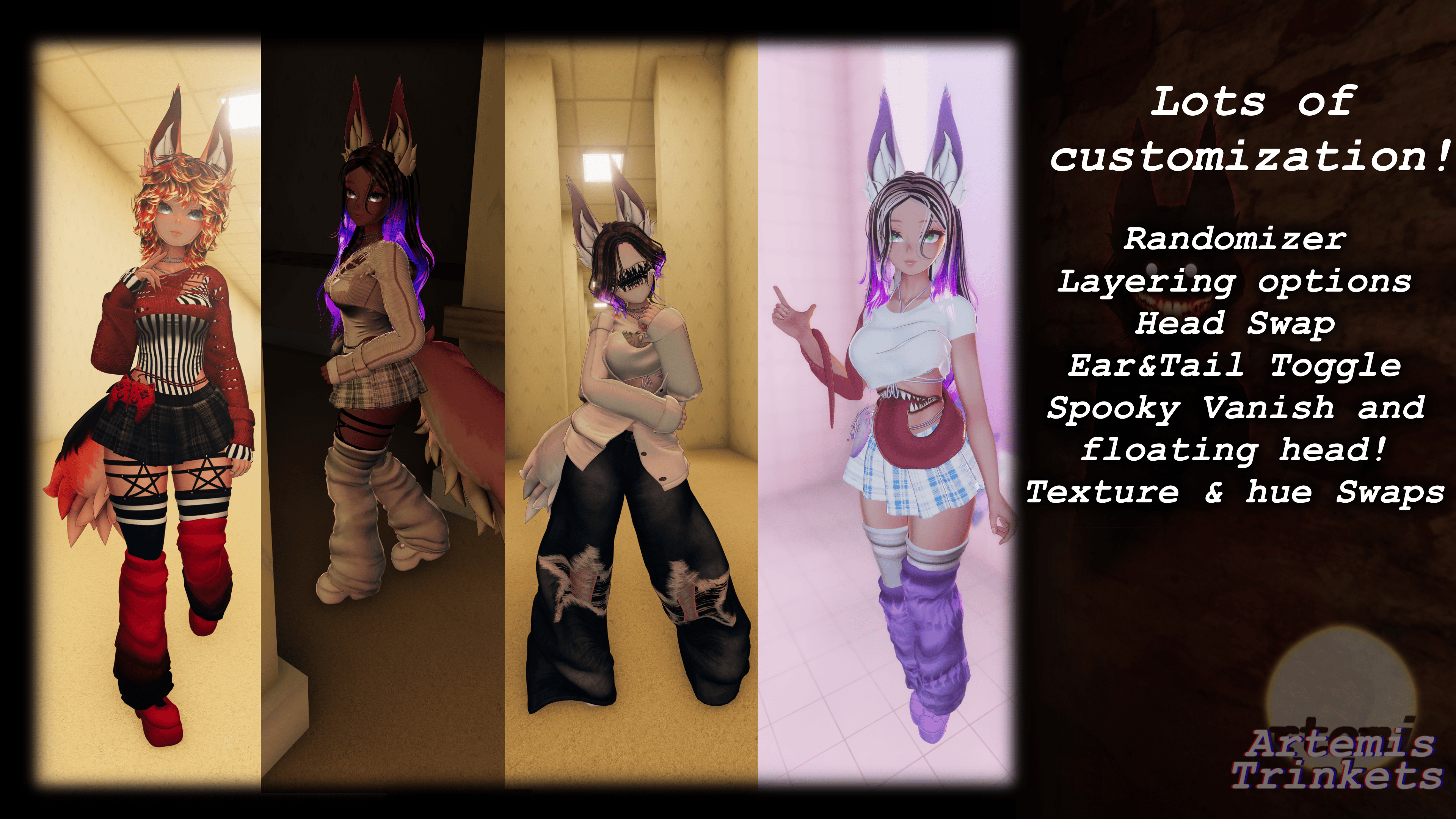 *PREORDER* Biter | Backroom Smiler Avatar | SFW/NSFW/FT/GoGo/Limb Scale/Avi 3.0