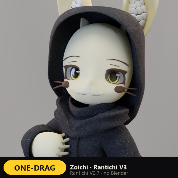VRChat Hoodie (Zoichi, Rantichi V3, V2.7) · One-Drag Install