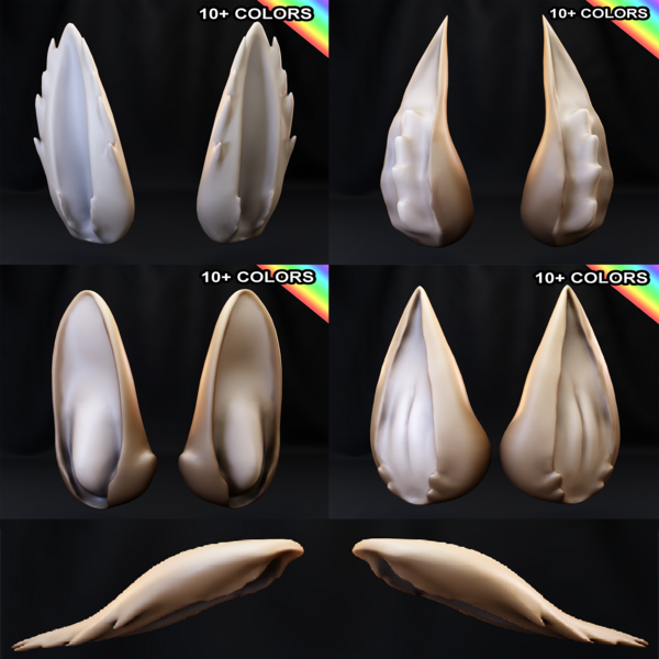 VRChat Bunny Ears Bundle (5-Pack)