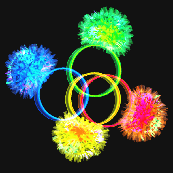 VRChat Avatar Dynamics RGB Flashing Ring (Touch Toggle)