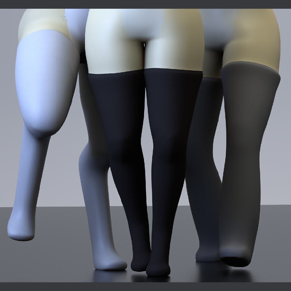 VRChat Thigh High Socks (Lexichi, Zoichi, Coppouchi, Povichi)