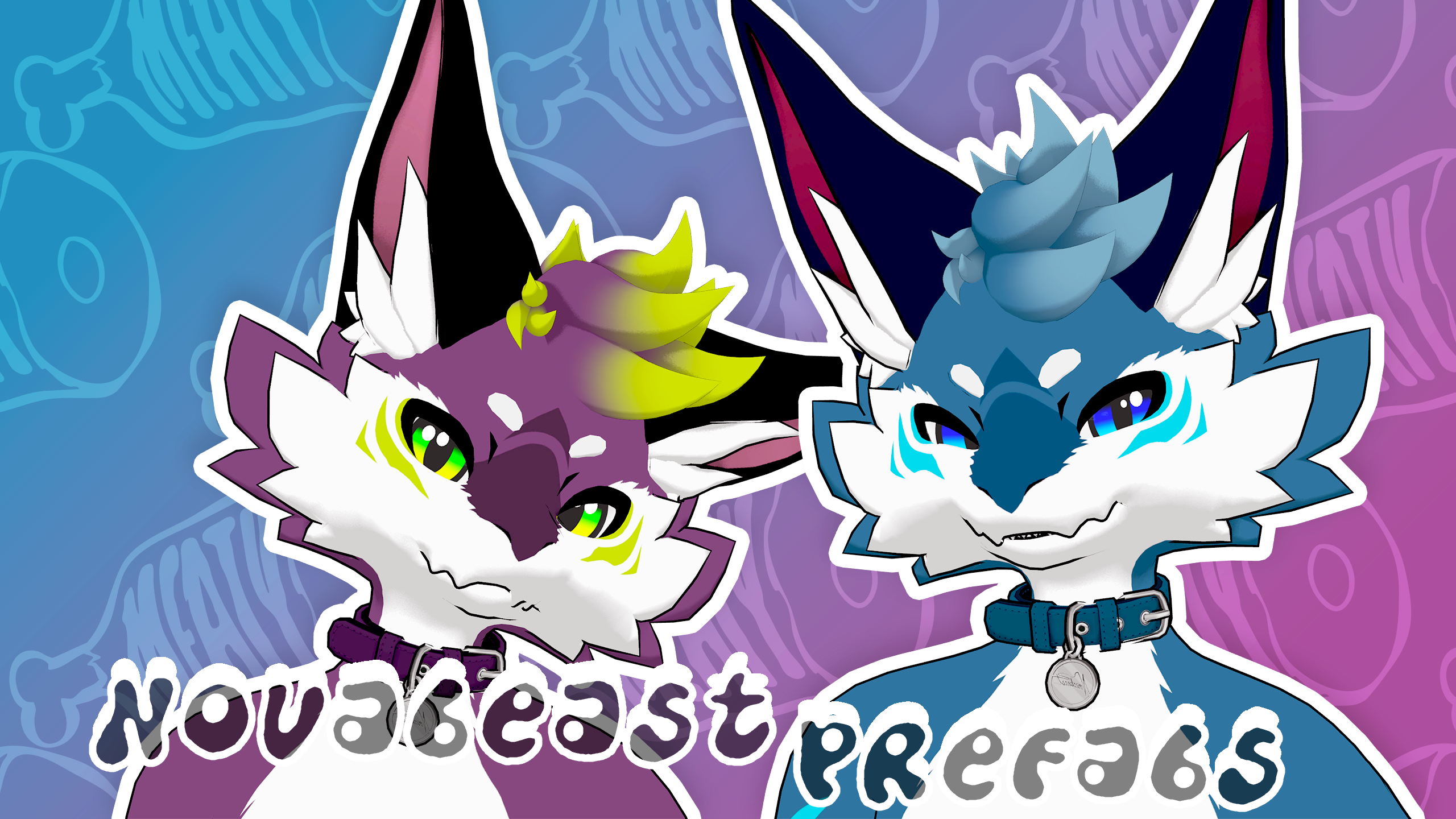 VRChat | Fluffy Mohawk Hairstyle