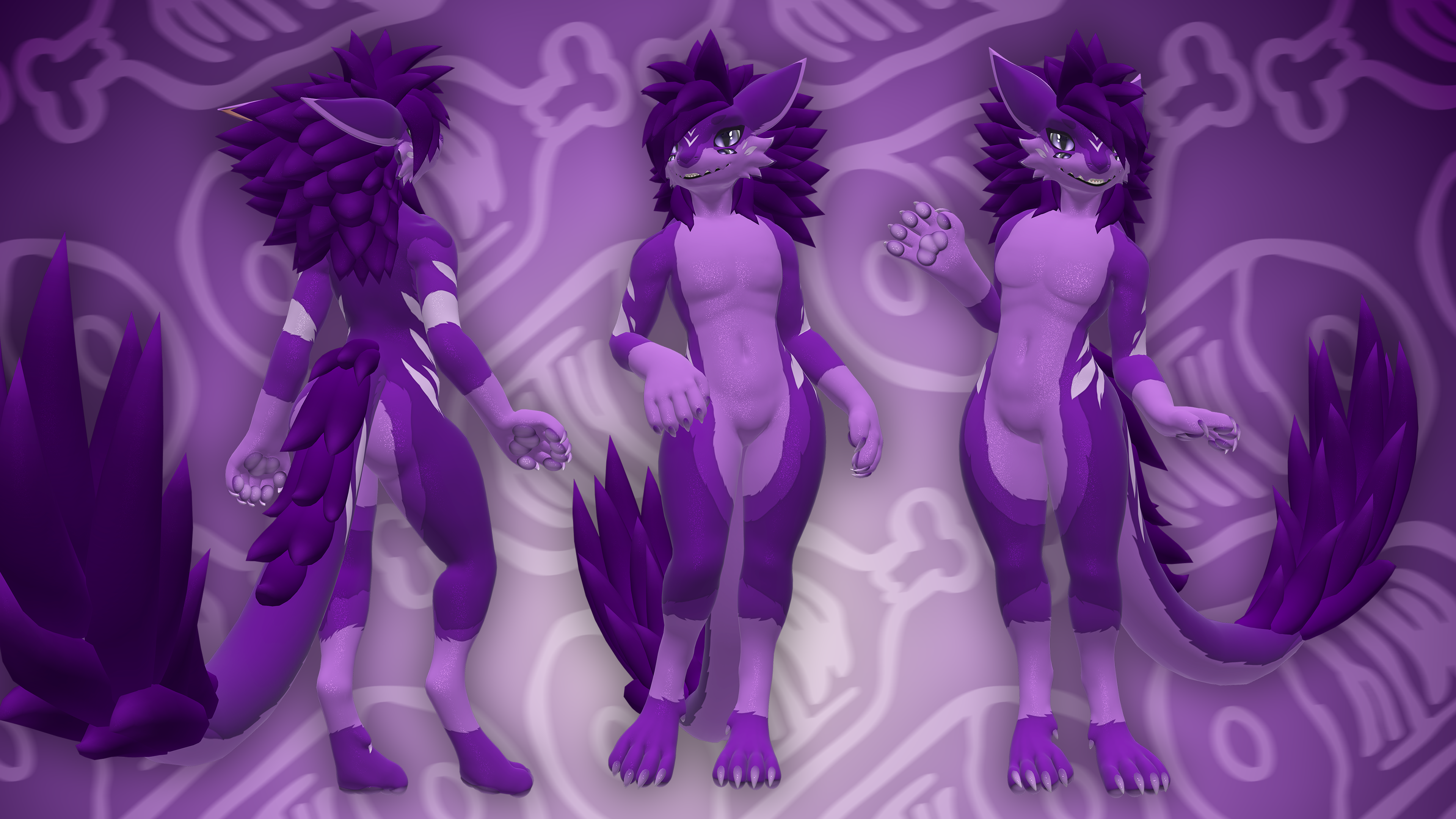 Grim & Hint of Pink - Kreature Textures