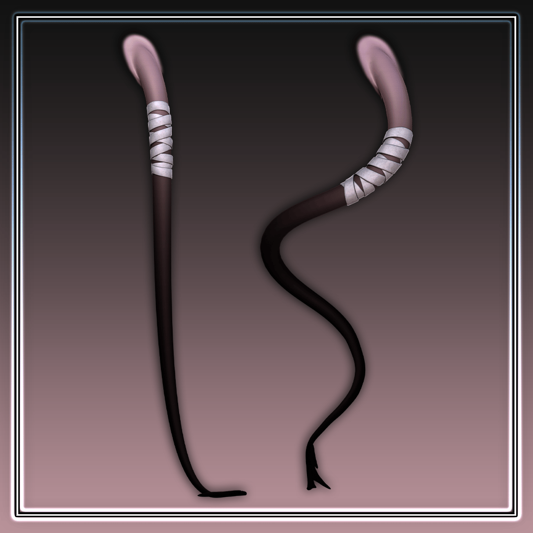 Seamless Horns and Tail