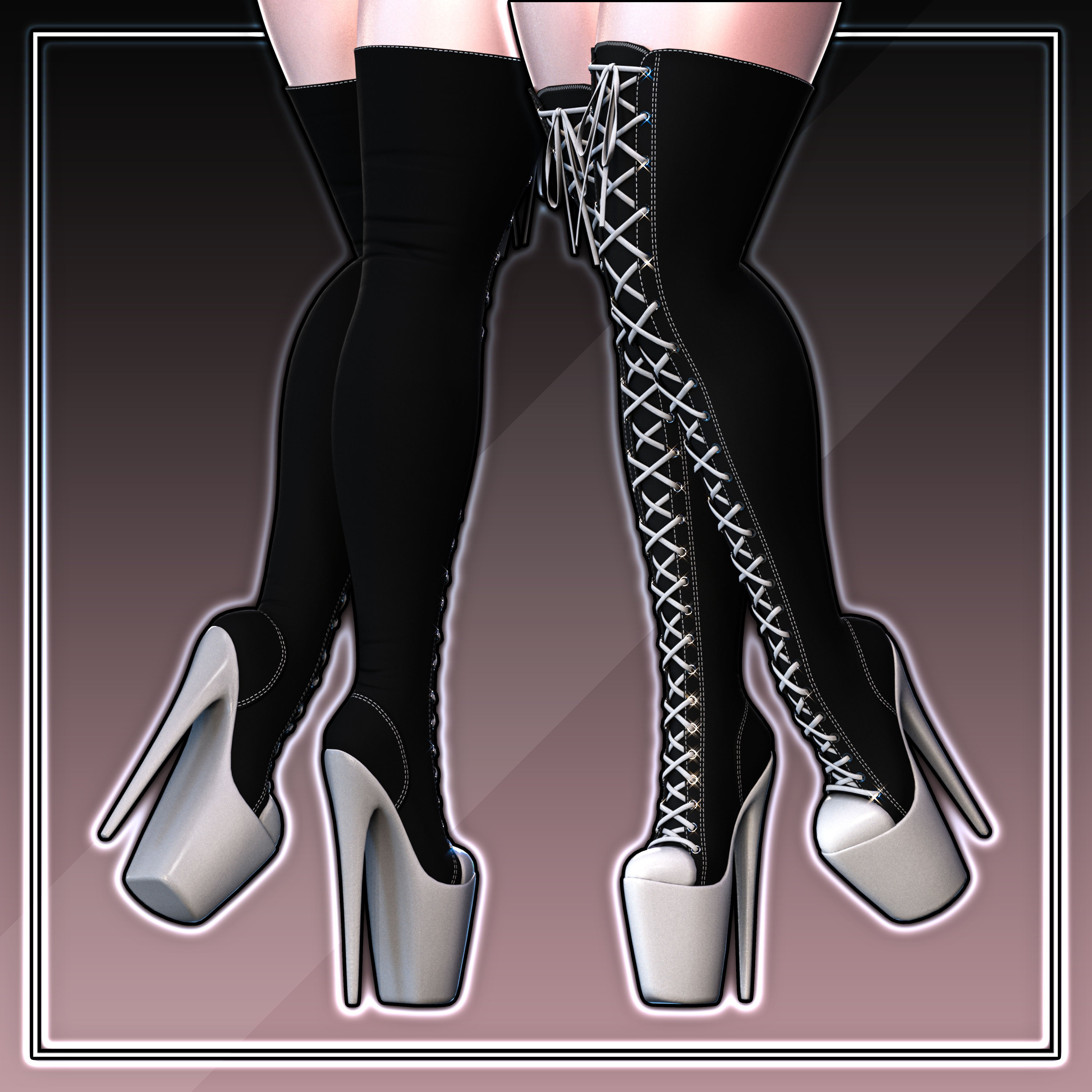 'Hardcore' Pleaser Heels